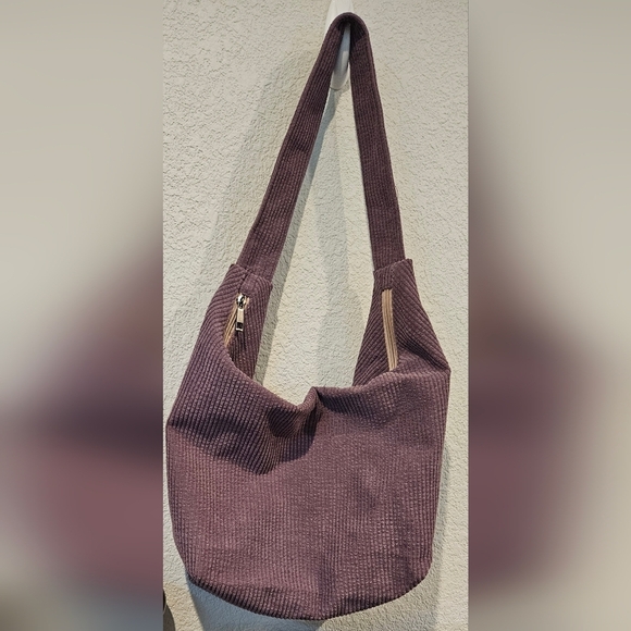 Purple Corduroy Unbranded Purse or Bag - Picture 1 of 2